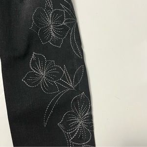 LUCKY BRAND NWT Ava Super Skinny embroidered mid rise denim jeans womens size 24